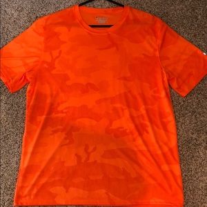 Champion Mens Large Orange Tshirt